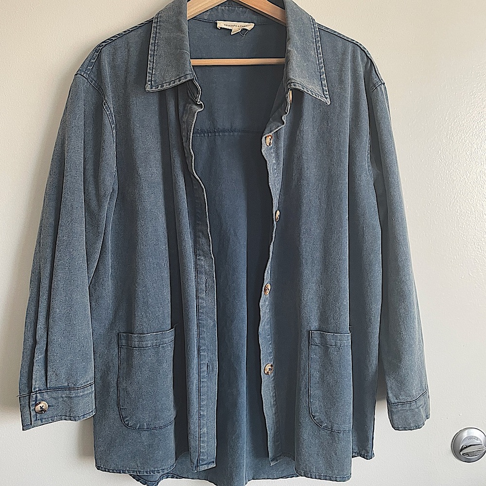 Denim Jacket Grade & Gather SZ MP/LP, Short Story Petite’s